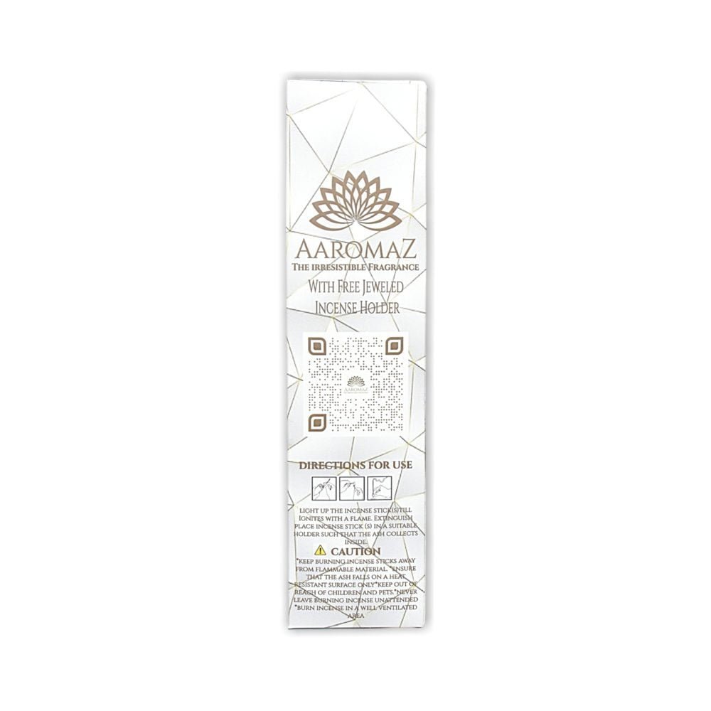 AaromaZ Premium Vanilla Incense Low Smoke Hand Dipped Incense Sticks