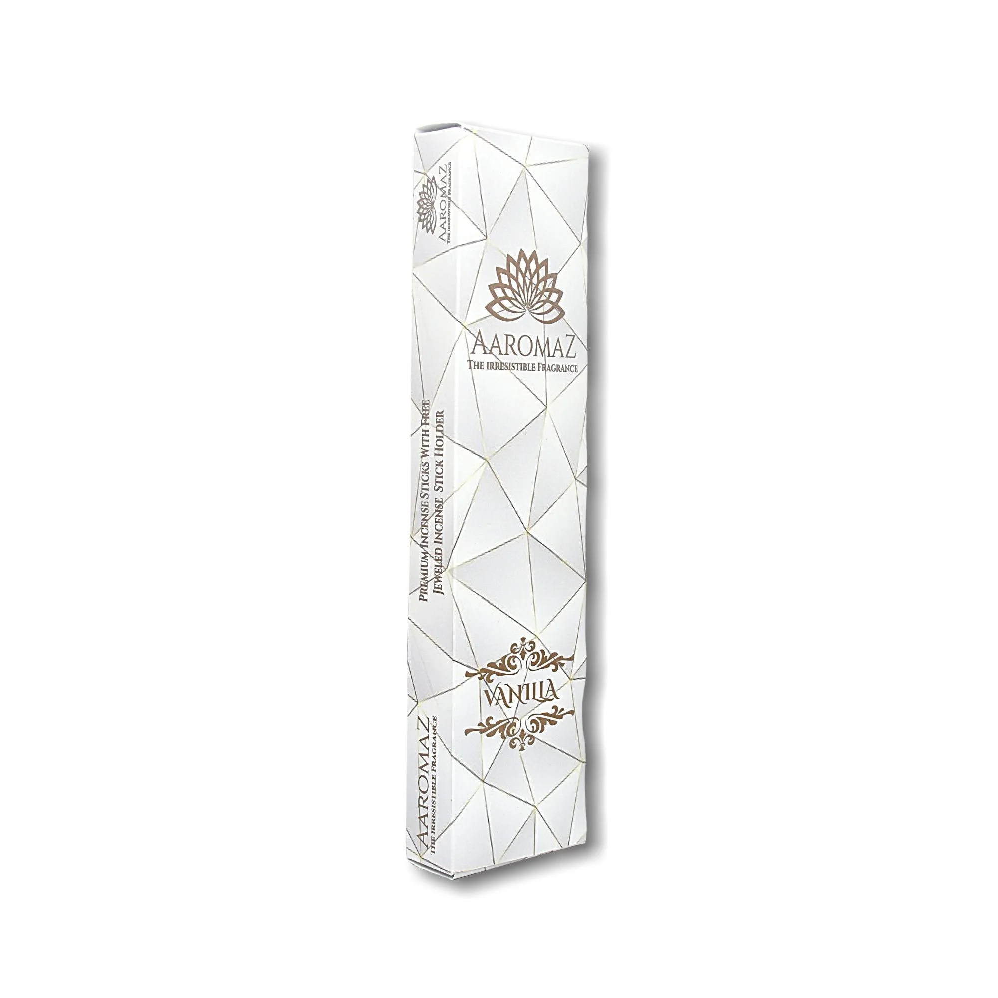 AaromaZ Premium Vanilla Incense Low Smoke Hand Dipped Incense Sticks with Free Jeweled Incense stick holder - Image 4