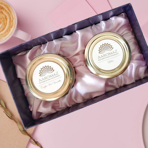 Scented Candles gift Set of 2
