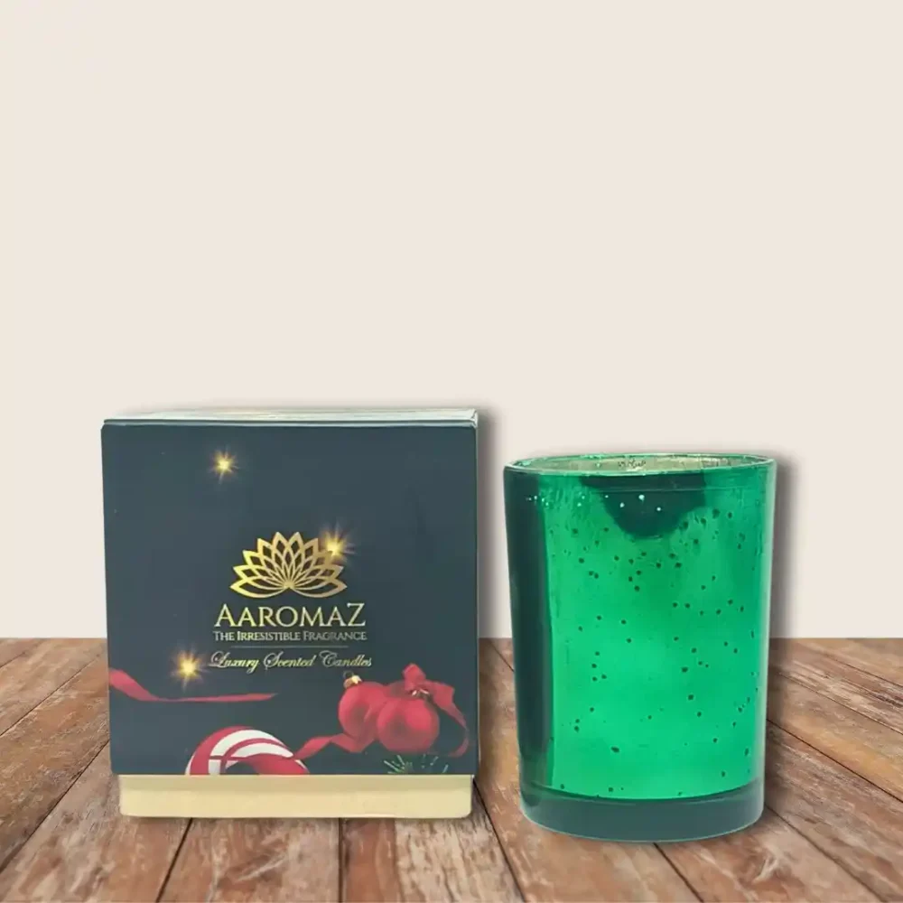 Fir Balsam Scented Candle – Forest Freshness for the Holidays | AaromaZ|230g