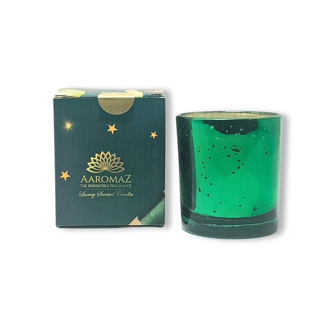 Cinnamon Vanilla Scented Candle – Sweet & Spiced Holiday Blend | AaromaZ|150G Green Jar Cinnamon Vanilla Scented Candle Cinnamon Vanilla Scented Candle – Sweet & Spiced Holiday Blend | AaromaZ|150G Green Jar