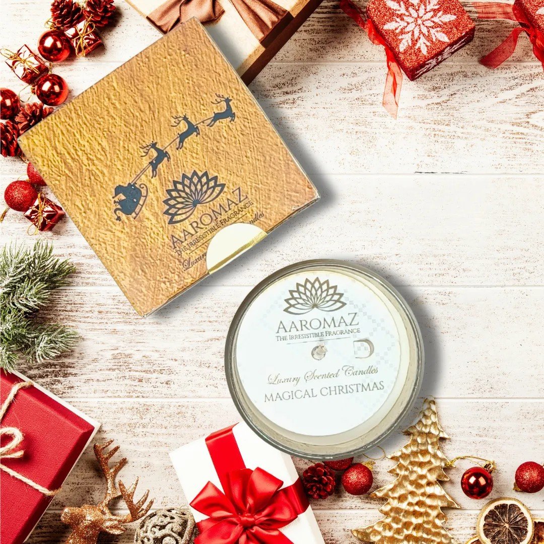 Magical Christmas Fragrance Scented Candles By AaromaZ