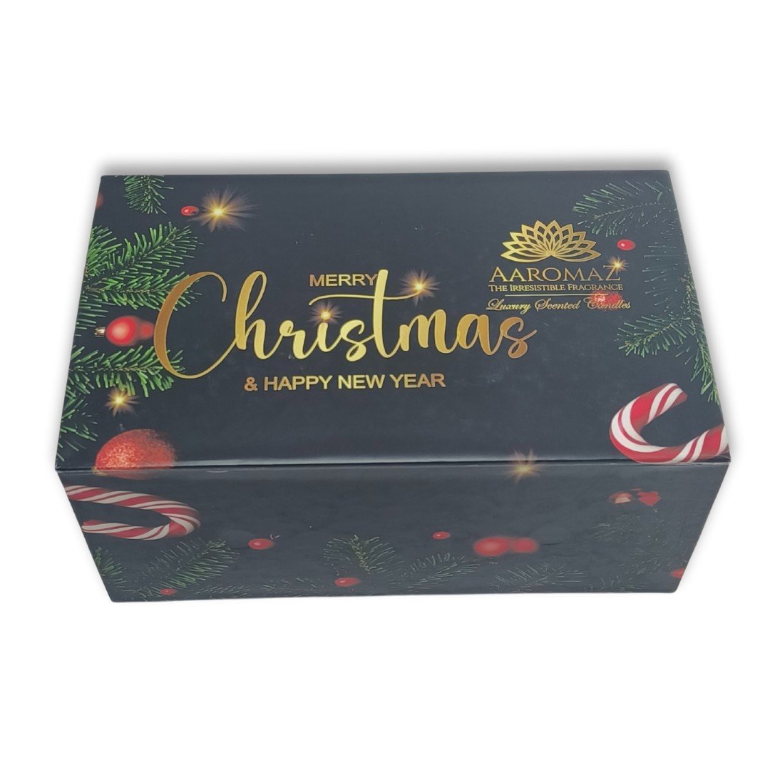 2-in-1 Scented Candle Set Clove Cedar and Cinnamon Vanilla in Golden Mercury Jars – Christmas Edition by AaromaZ 2-in-1 Scented Candle Set Clove Cedar And Cinnamon Vanilla 2-in-1 scented candle set Clove Cedar and Cinnamon Vanilla