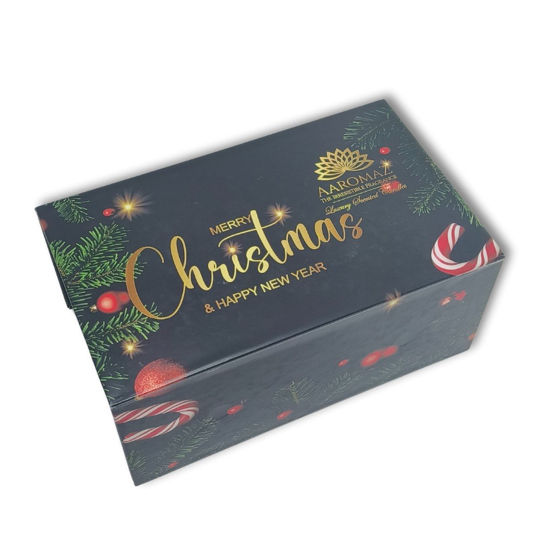 2-in-1 Scented Candle Set - Fir Balsam and Christmas Pine in Silver Mercury Jars – Holiday Edition by AaromaZ 2-in-1 Scented Candle Set Fir Balsam And Christmas Pine 2-in-1 Scented Candle Set Fir Balsam And Christmas Pine in Silver Mercury Jars – Holiday Edition by AaromaZ